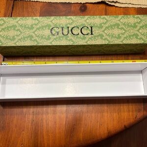 #2) Gucci Green and White Decorative Box